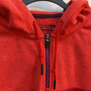 PrAna quarter zip sweater hoodie